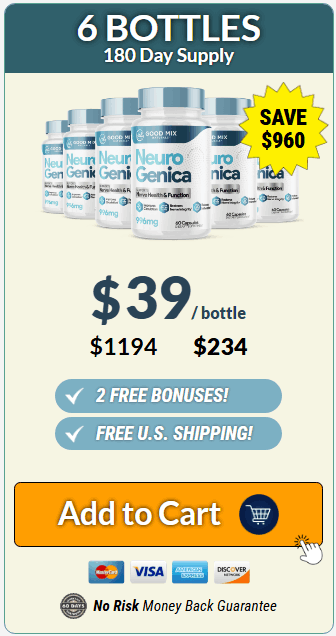 Buy NeuroGenica 6 Bottle